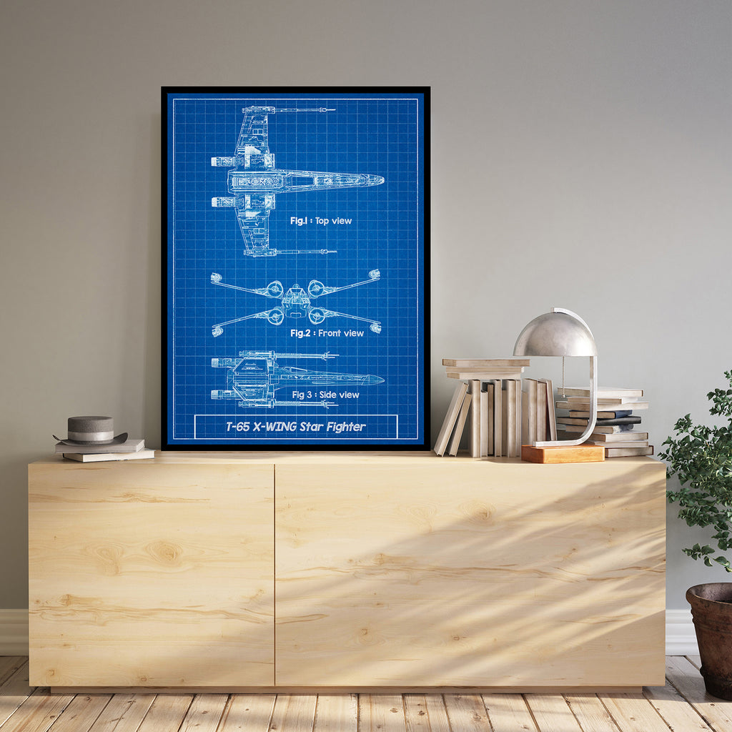 Póster T-65 X-Wing