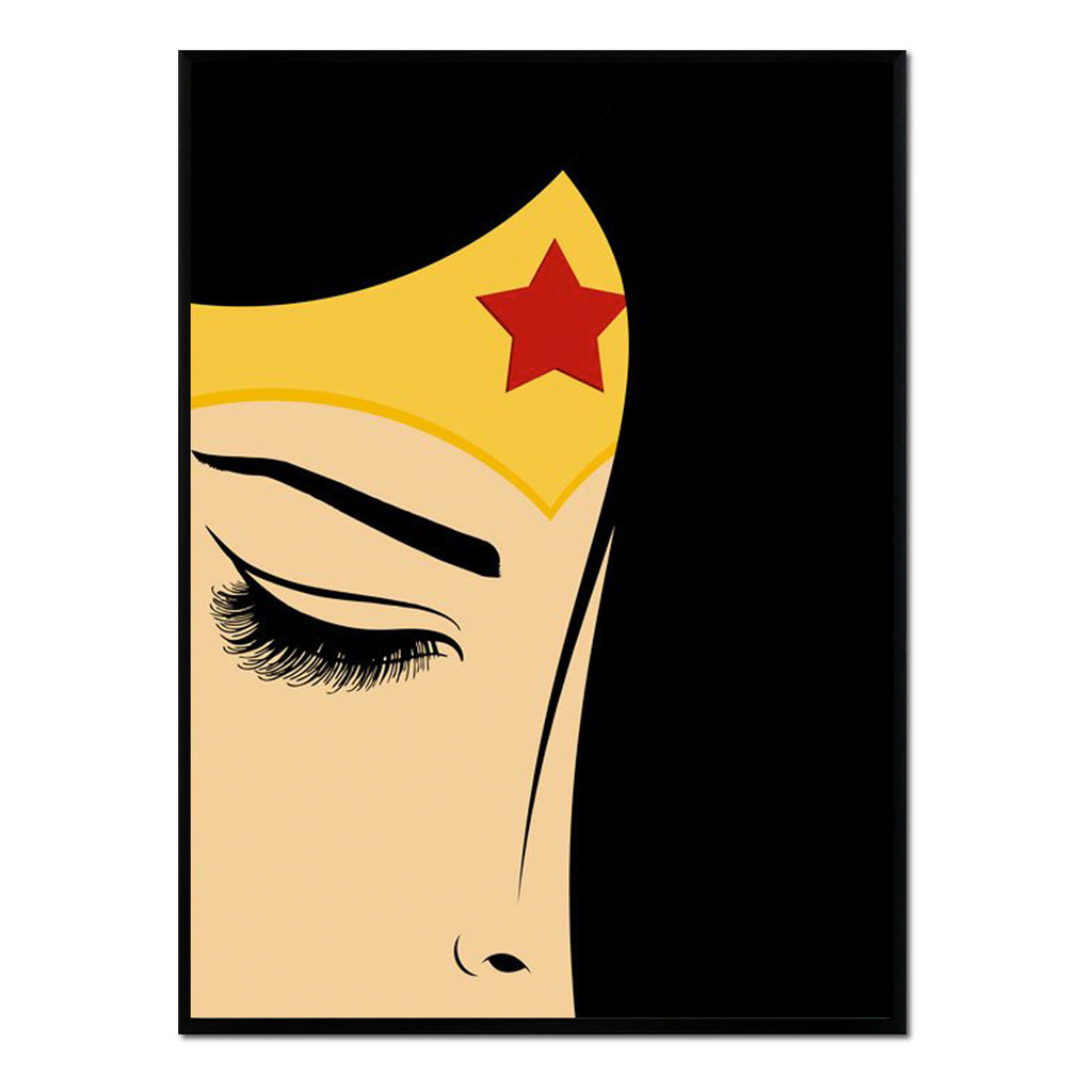 Póster Wonder Woman Primer Plano