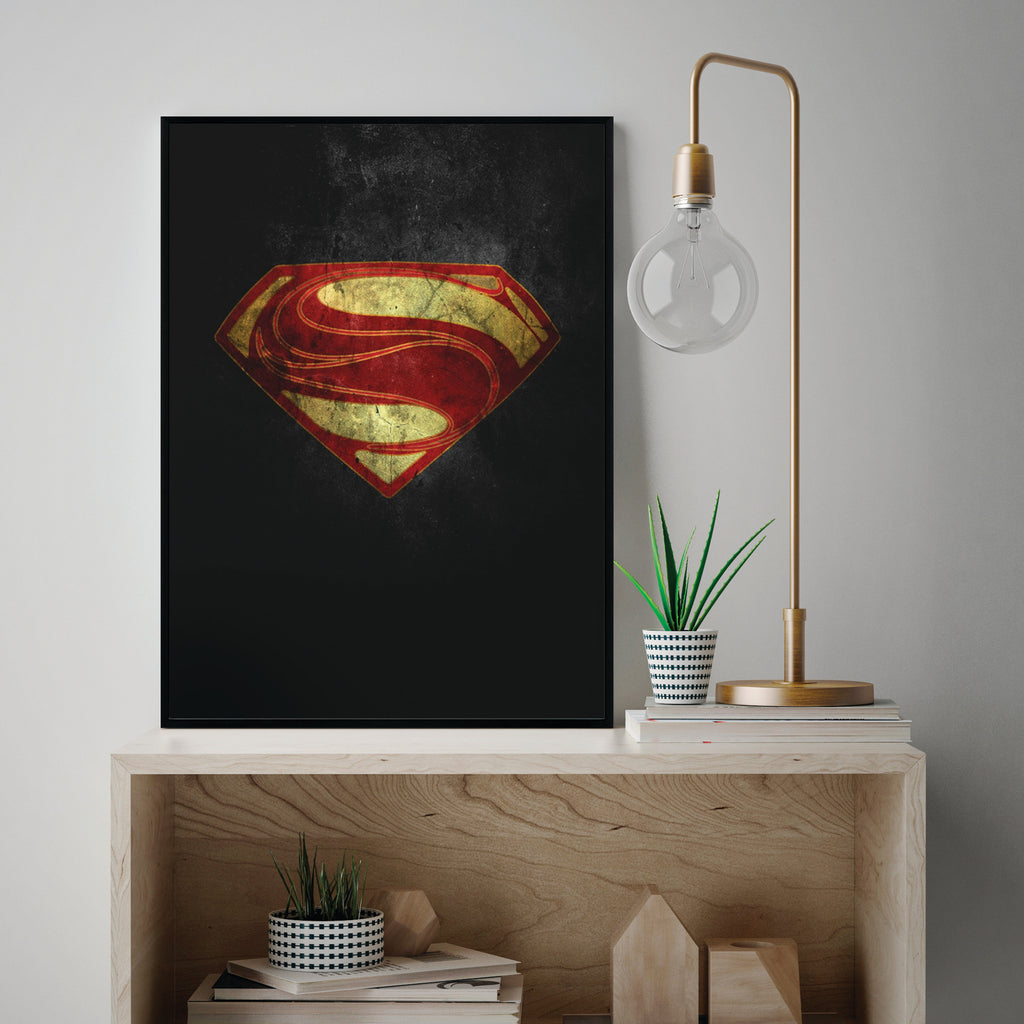 Póster Símbolo Superman