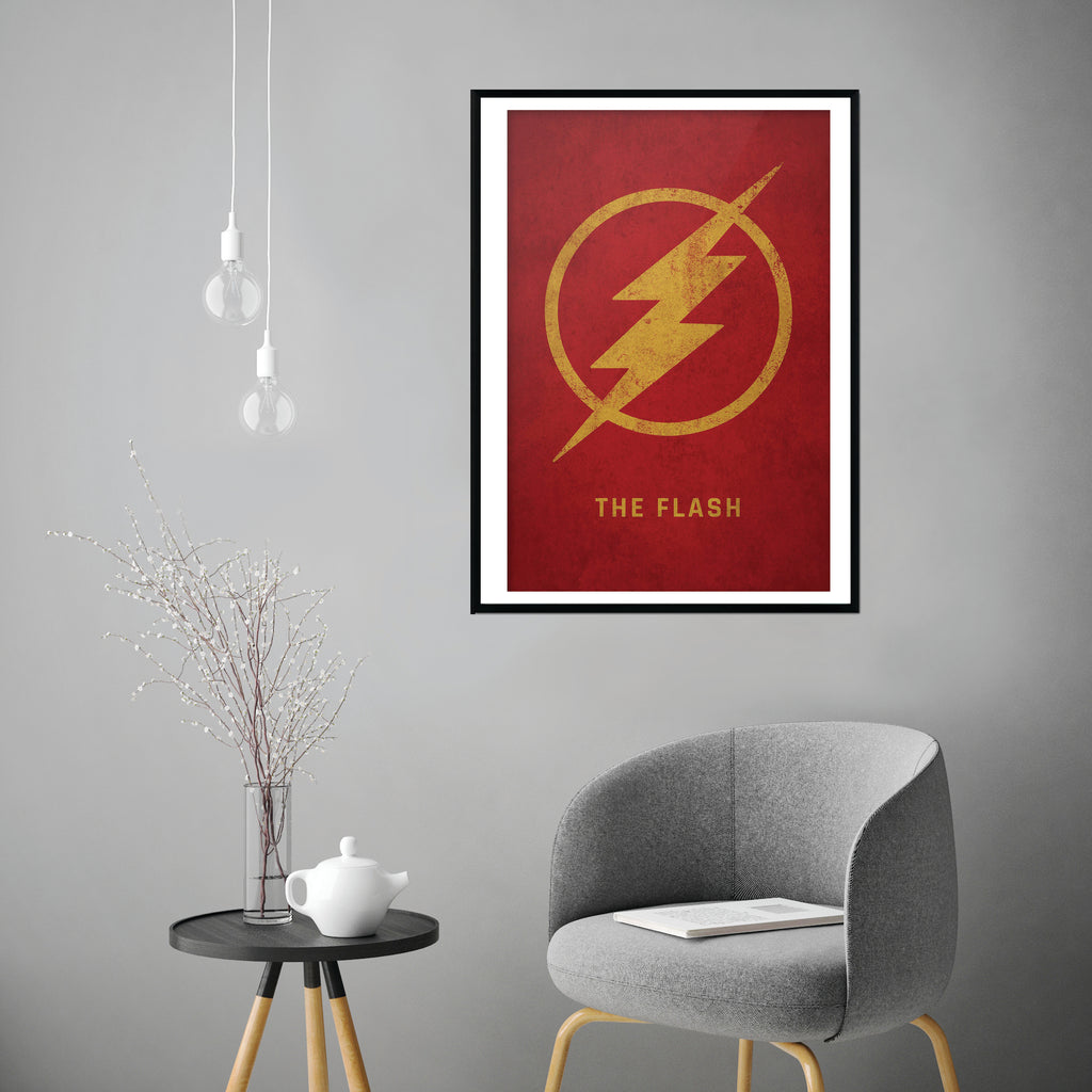 Póster Símbolo Flash