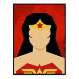 Póster Retrato Wonder Woman