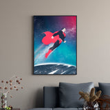Póster Superman Flying