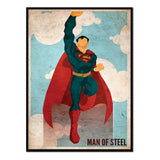 Póster Superman Volando