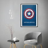 Póster Escudo Capitán América