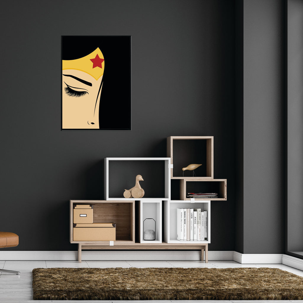 Póster Wonder Woman Primer Plano