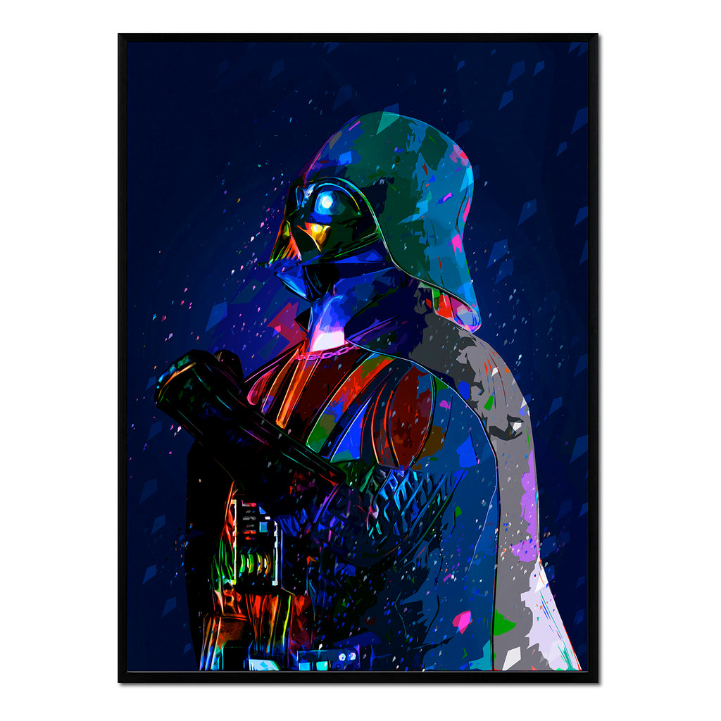 Póster Darth Vader Colores