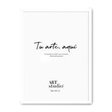 Póster Semicírculos Amarillos