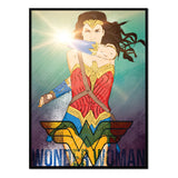 Póster Luz Wonder Woman