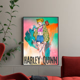 Póster Harley Quinn Multicolor