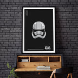 Póster Phasma Fondo Negro