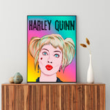 Póster Retrato Harley Quinn