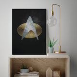 Póster Símbolo Star Trek