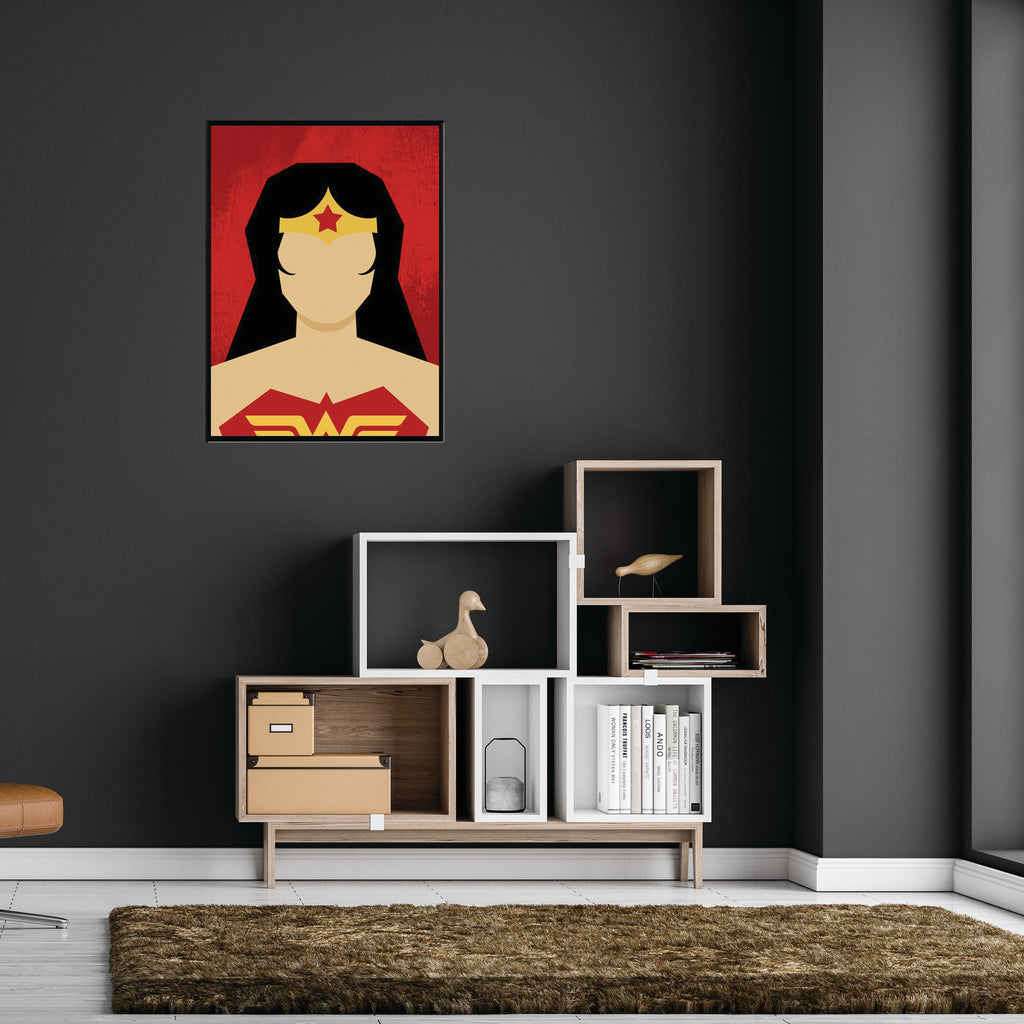Póster Retrato Wonder Woman