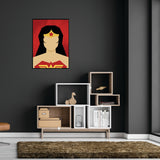 Póster Retrato Wonder Woman
