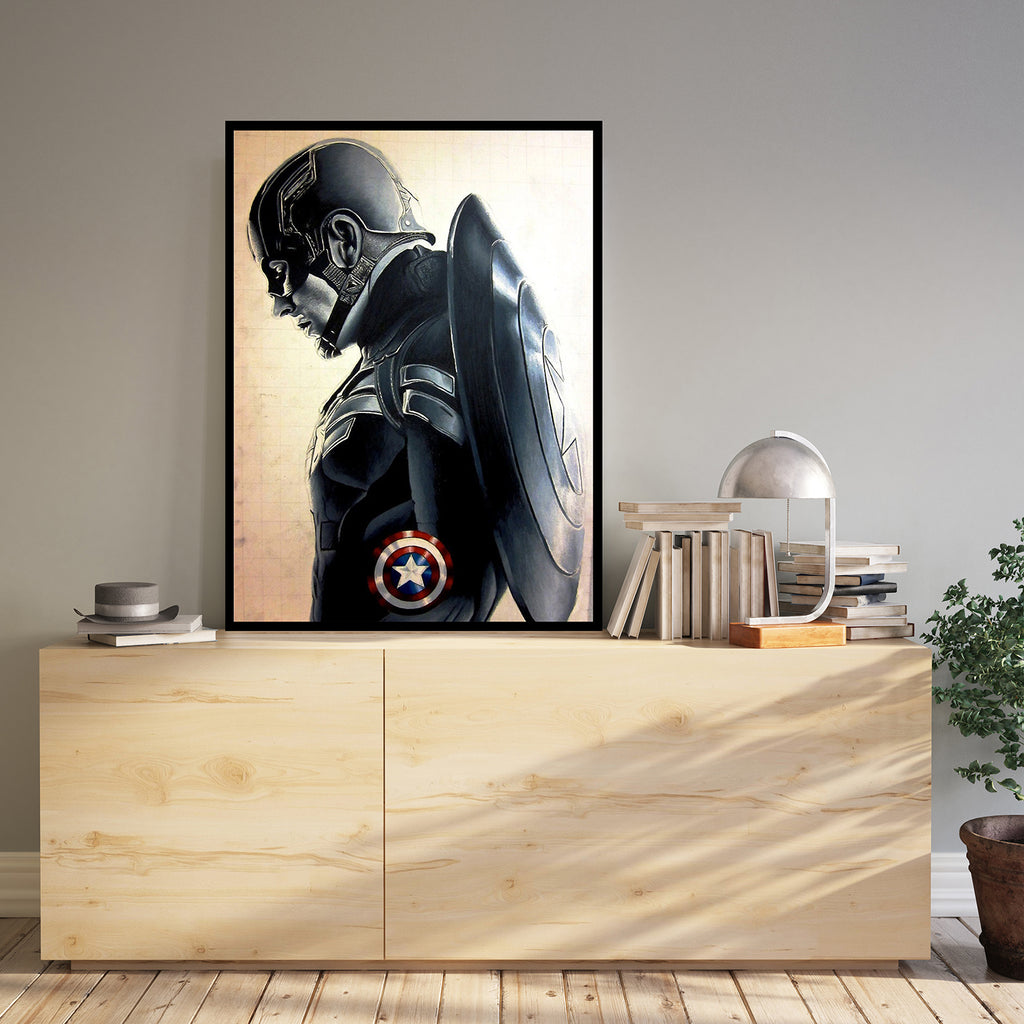 Póster Capitán América Escudo