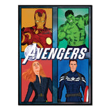 Póster Avengers Colorido