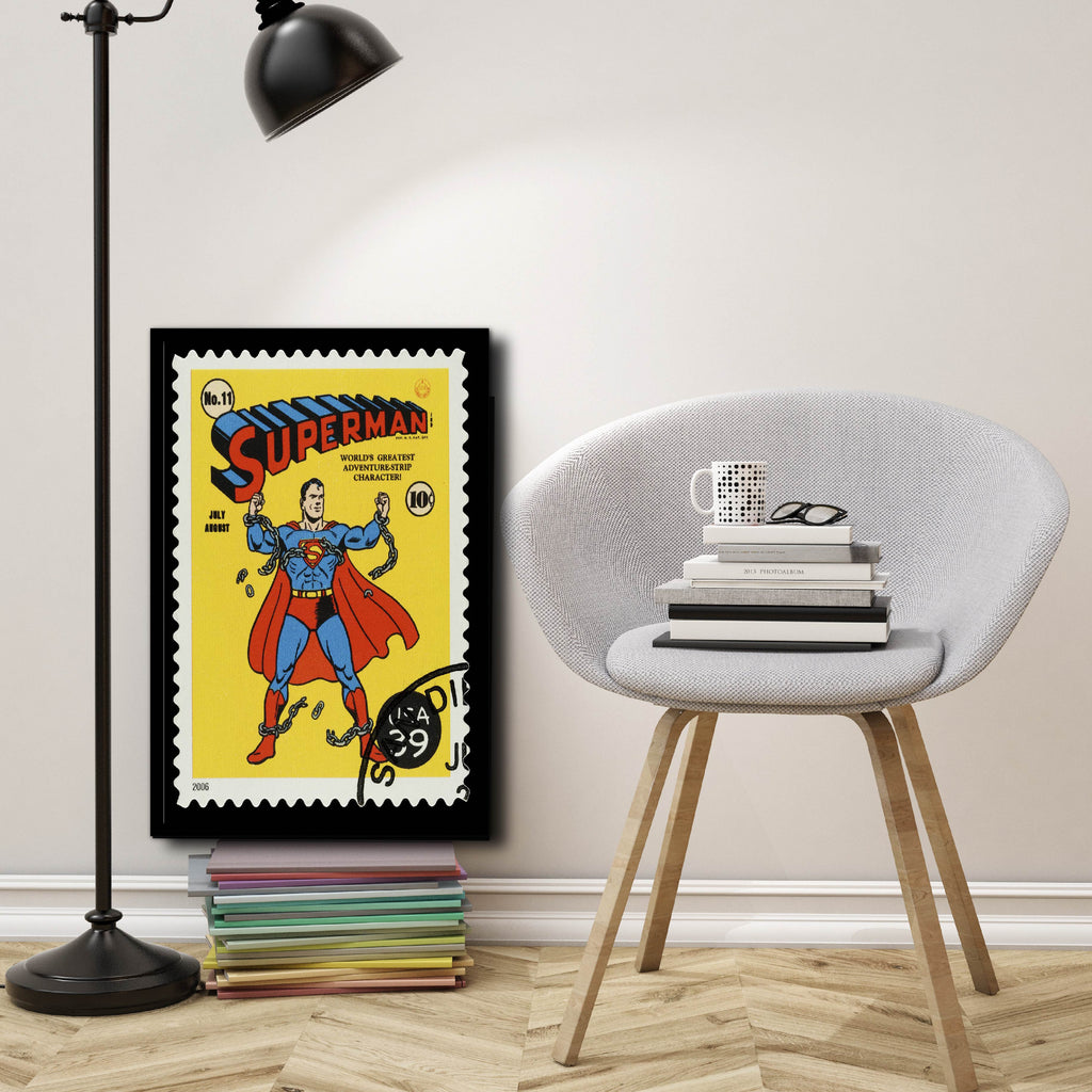 Póster Sello Superman