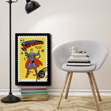 Póster Sello Superman