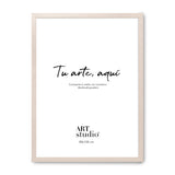 Póster Semicírculos Amarillos