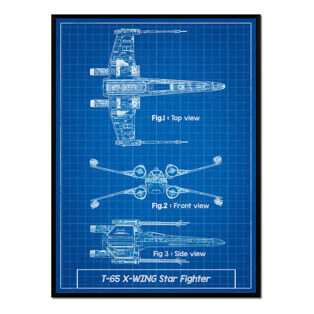 Póster T-65 X-Wing