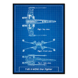 Póster T-65 X-Wing