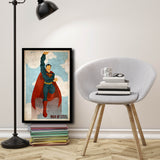 Póster Superman Volando