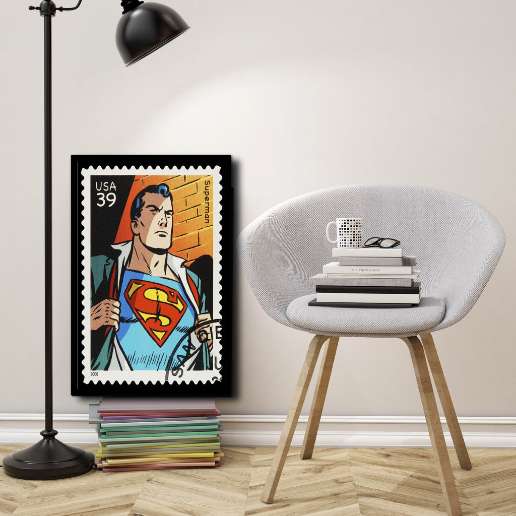 Póster Sello Superman