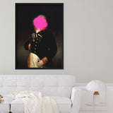 Póster Grafiti rosa