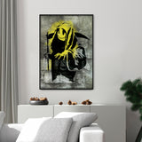 Parca - Póster 30x40 con Marco Negro