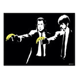 Sin Armas - Póster 50x70 con Marco Negro