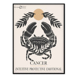Póster Zodiaco Cáncer