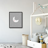 Póster Luna Gris