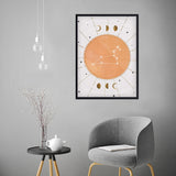 Póster Zodiaco Leo
