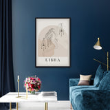 Póster Zodiaco Libra