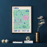 Póster Zodiaco Libra