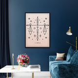 Póster Zodiaco Libra
