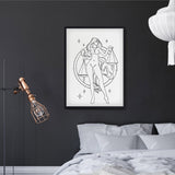 Póster Zodiaco Libra