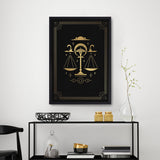 Póster Zodiaco Libra