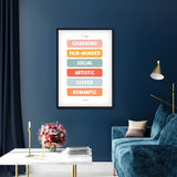 Póster Zodiaco Libra