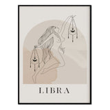 Póster Zodiaco Libra
