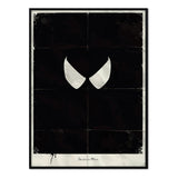 Póster Spiderman negro