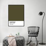 Oro Viejo - Póster 50x70 con Marco Negro
