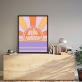 Póster Hello summer