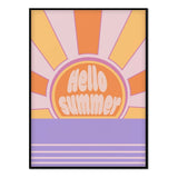 Póster Hello summer