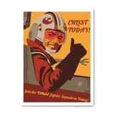 Enlist Today - Póster 30x40 con Marco Blanco