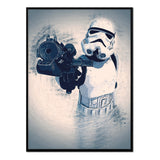 Phasma - Póster 30x40 con Marco Negro