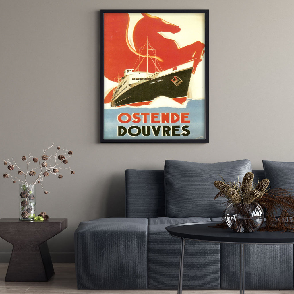 Póster Ostende Douvres