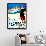 Póster Cortina D'ampezzo