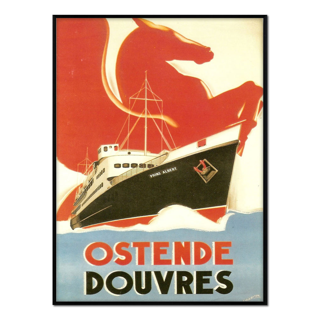 Póster Ostende Douvres