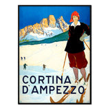 Póster Cortina D'ampezzo